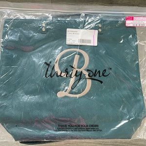 Thirty-One Peacock Pebble, Around Town Tote